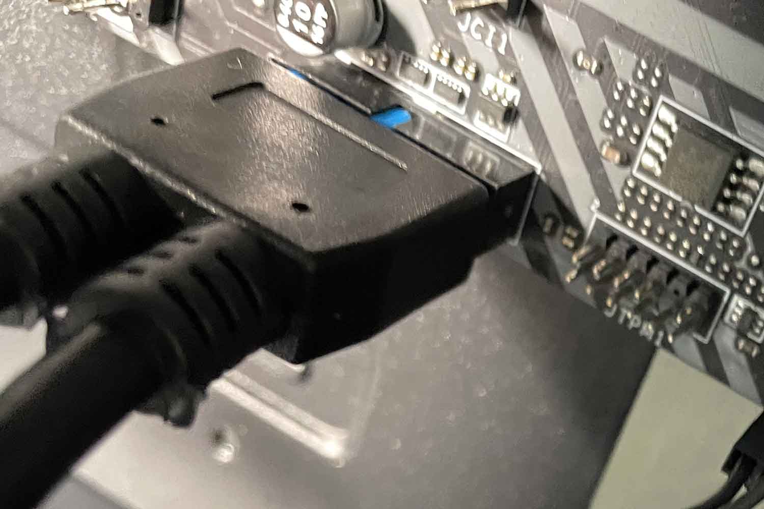 フロントパネルパーツ 配線 USB3.0接続