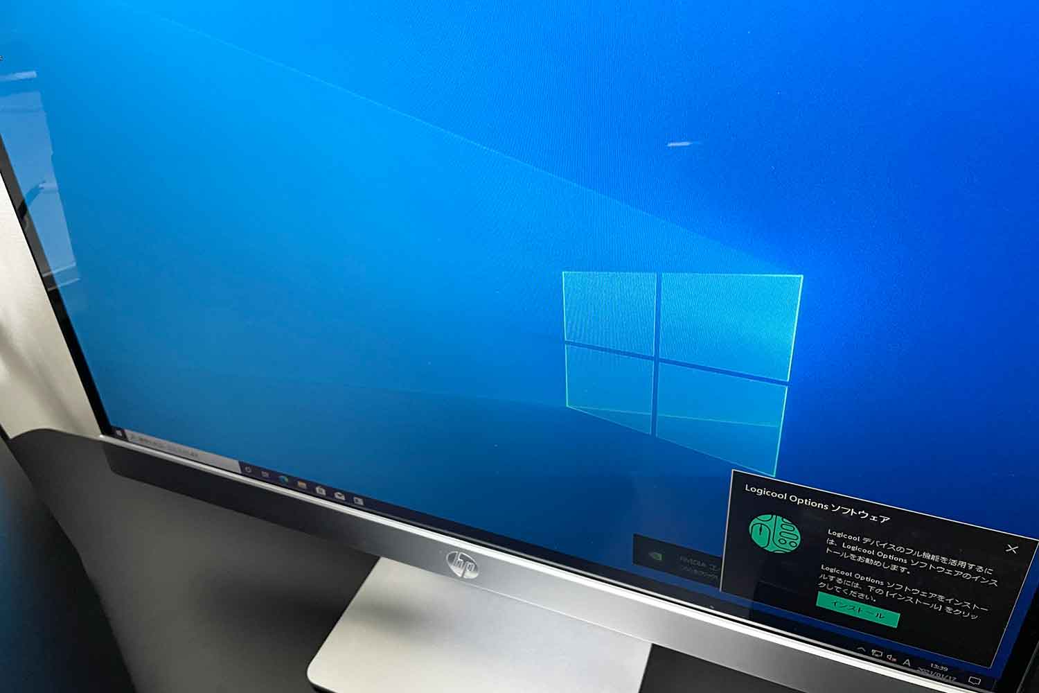 windows10 Pro デスクトップ画面