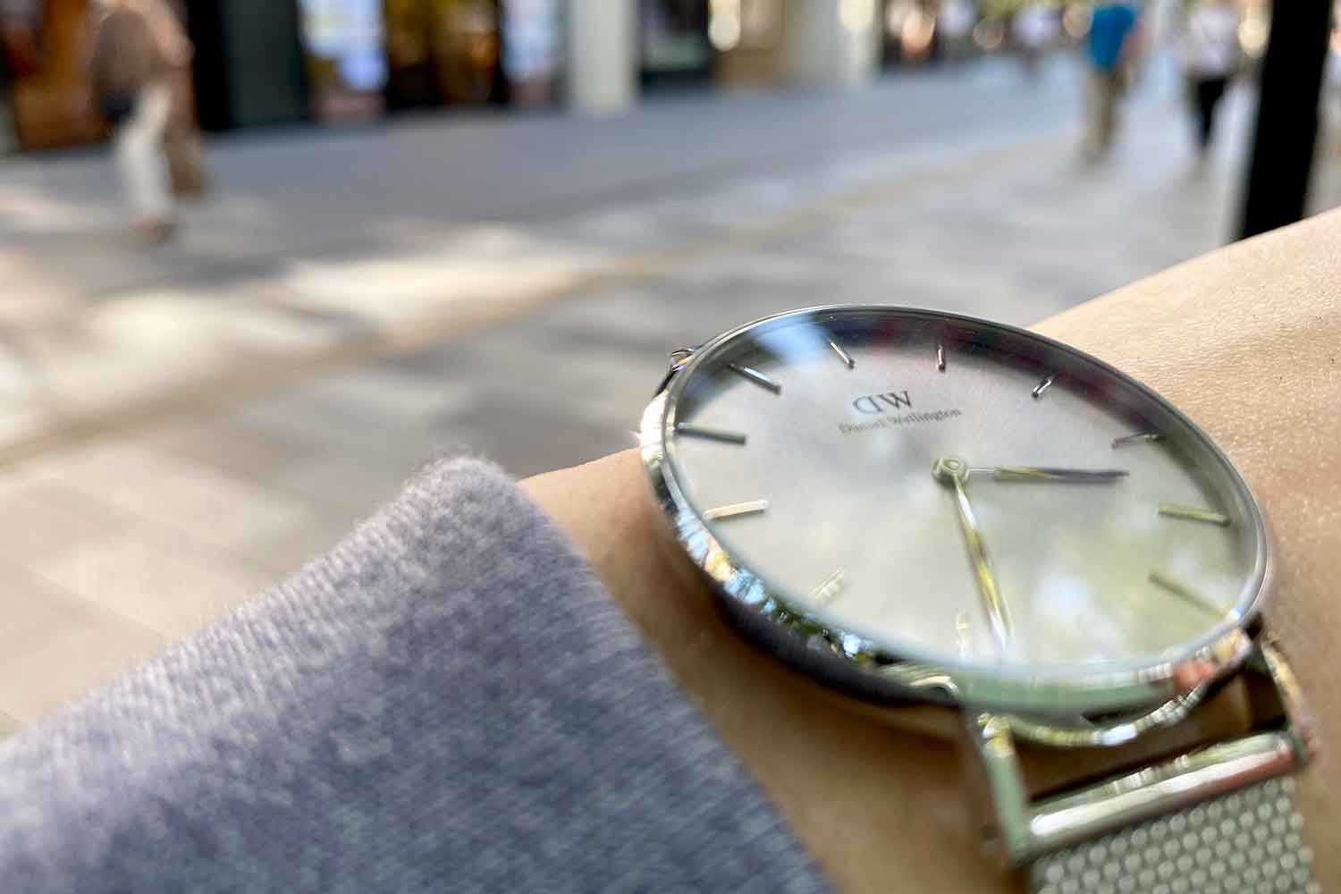ダニエルウェリントン 腕時計 風景 写真